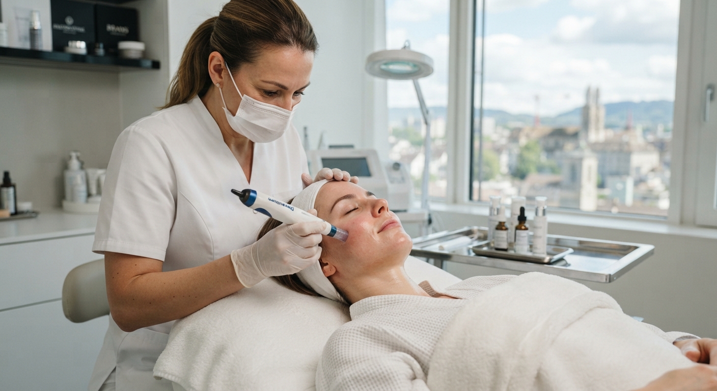 Microneedling Zürich Sanfte Hauterneuerung für sichtbar schönere Haut